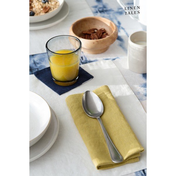 Valge linane lauamatt, 35 x 45 cm - Linen Tales-image-3