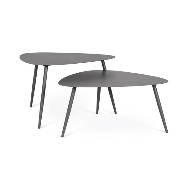 Terasest aia diivanilauad 2tk komplektis 73,5x77,5 cm Yvonne - Bizzotto