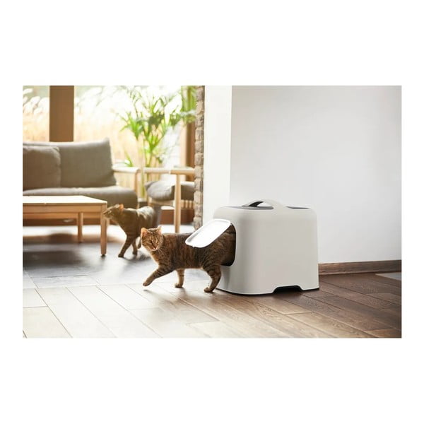 Valge kassi liivakasti ja kühvli komplekt Biala – Rotho-image-3