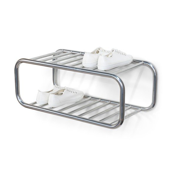 Hõbedast metallist rippuv jalatsiriiul Retro - Spinder Design-image-3