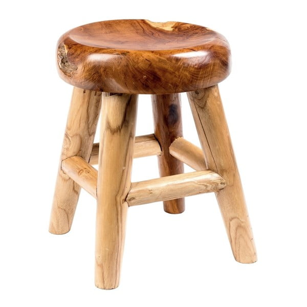 Zahradní stolička z teakového dřeva Massive Home Cowboy