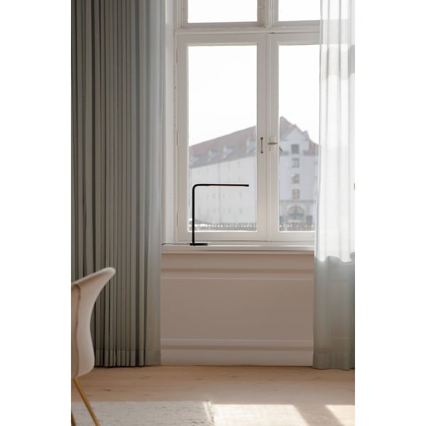 Must metallist dimmerdatav LED-lauavalgusti (kõrgus 46 cm) Omni Table - UMAGE-image-3