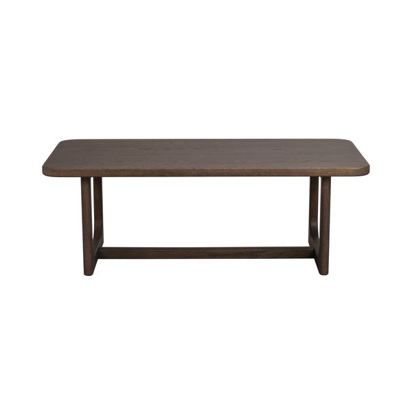 Kohvilaud tumeda naturaalse tammepuust pealispinnaga 50x103 cm Driscoll - Rowico-image-4