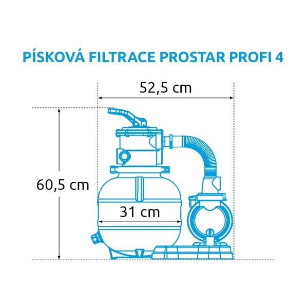 Basseinifilter ProStar Profi 6 m3/h – Marimex-image-1