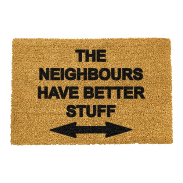 Looduslik kookosmatt , 40 x 60 cm Neighbours Have Better Stuff - Artsy Doormats
