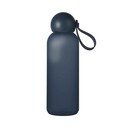 Tumesinine reisipudel taaskasutatud plastist 650 ml Tom - Sagaform