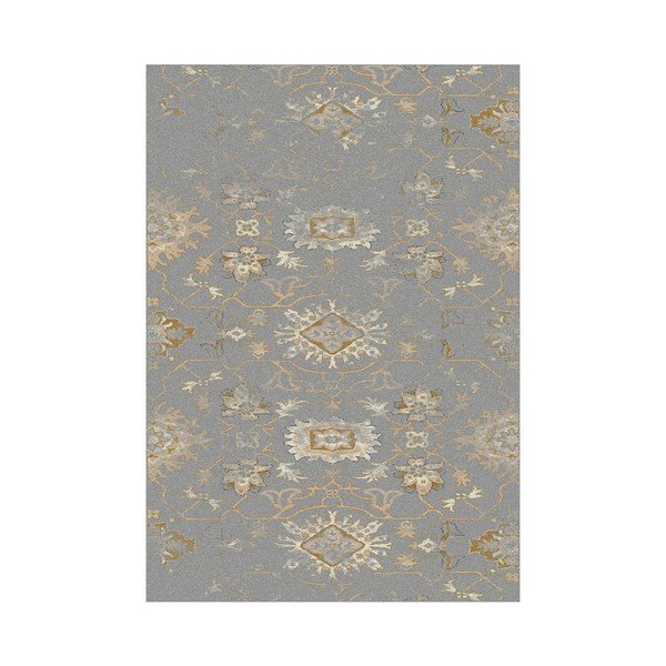 Šedý koberec Universal Fusion Pure Grey, 80 x 150 cm-image-2