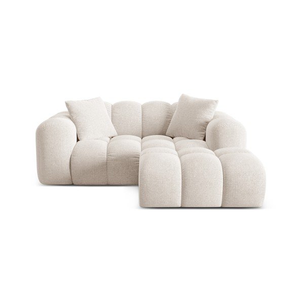 Kreem šenillist nurgadiivan (parem nurk) Treno - Cosmopolitan Design