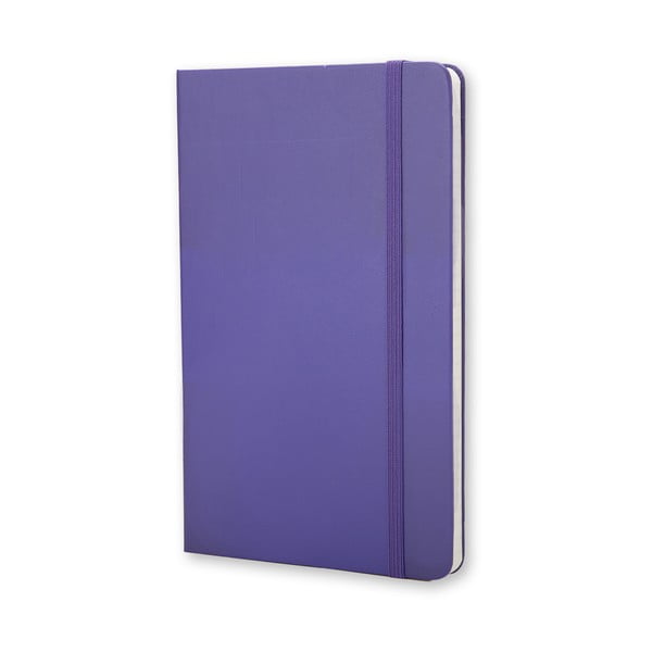 Malý fialový Zápisník Moleskine Hard, linkovaný