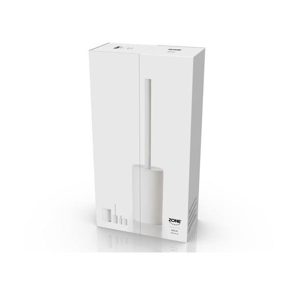 Valge portselanist tualetthari Solo - Zone-image-2