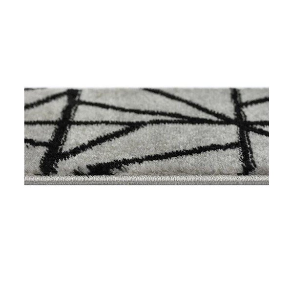 Mustad-hallid trepiastme vaibad, 13 tk komplektis 22x71 cm Striped - Mila Home-image-1