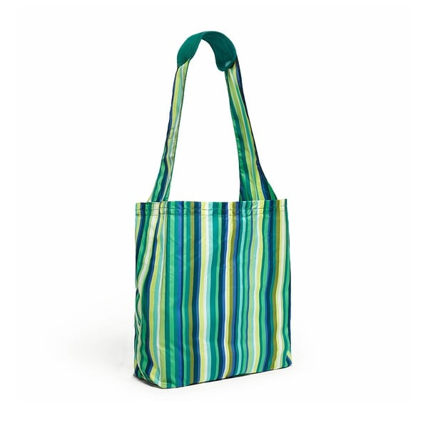 Taška Comfy Reusable Shopper, Emerald Stripe