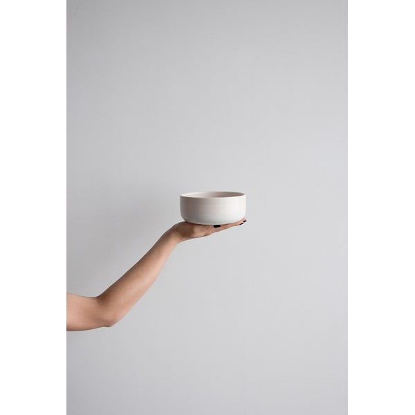 Roosa ja valge keraamiline kauss, ø 15 cm Dust - ÅOOMI-image-2