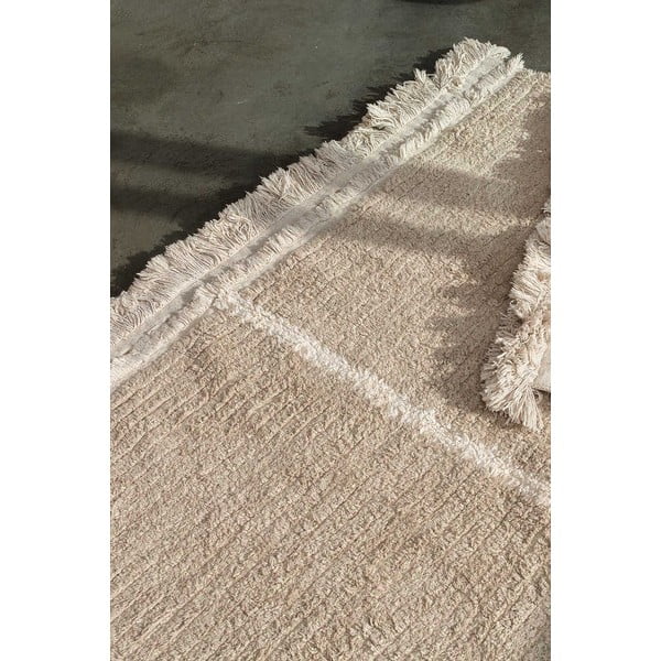 Beež puuvillane koridorivaip 80x230 cm Duetto Sage - Lorena Canals-image-3