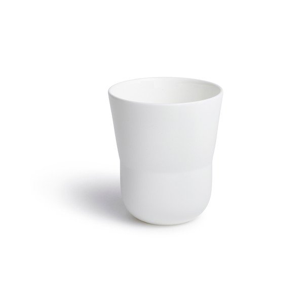 Bílý hrnek z kostního porcelánu Kähler Design Kaolin, 300 ml