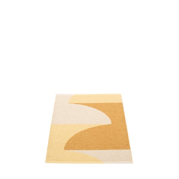 Ookerkollane sise/välisvaip 70x90 cm Hill Ochre Pale Yellow – Pappelina-image-2