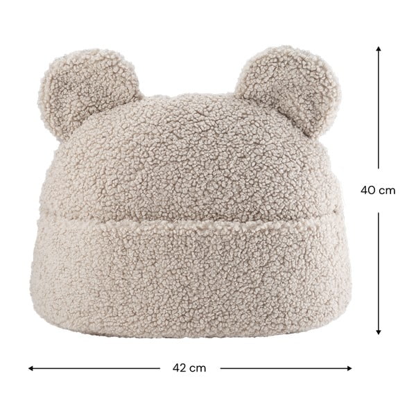 Helepruun bukleekangast laste diivanipadi Teddy Pouch - Wigiwama-image-2