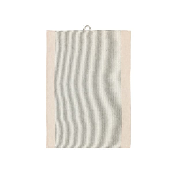 Puuvillane-linane käterätik 50x70 cm Statement Stripe – Södahl