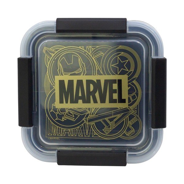 Must plastmassist laste suupistekarp Marvel - STOR