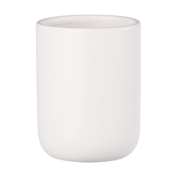 Valge keraamiline tass hambaharjade jaoks Olinda - Allstar-image-2