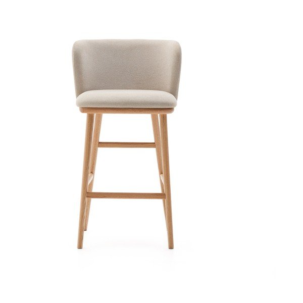 Beež baaritool (istme kõrgus 65 cm) Ciselia - Kave Home-image-3