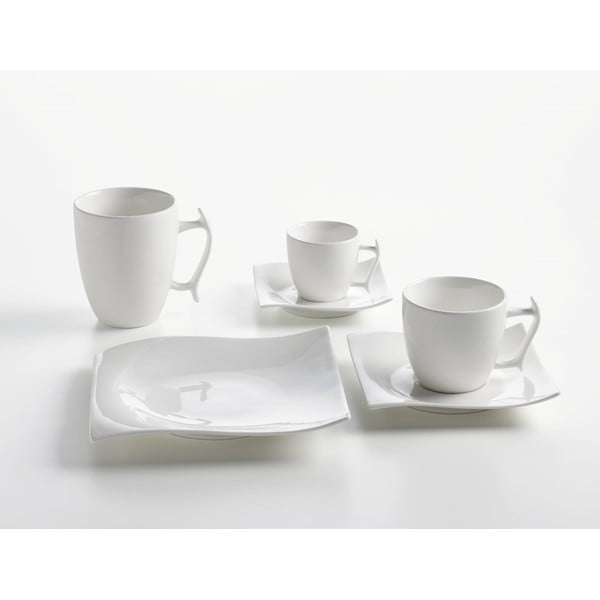 Valge portselanist espressotass 200 ml Motion - Maxwell & Williams-image-1