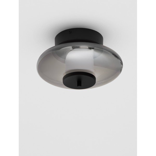 Mattmust klaasist LED-laevalgusti hämardatav Ballet - Nova Luce-image-3