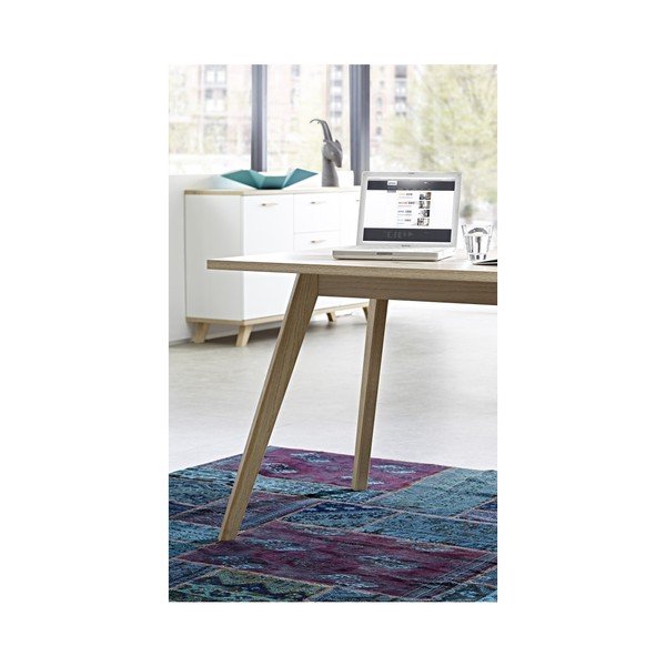 Töölaud tammepuust 144x145 cm Oslo - Germania-image-2