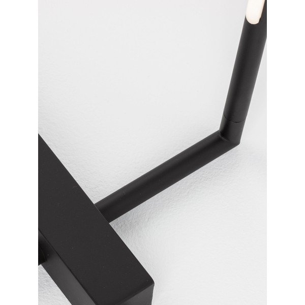 Must metallist LED-põrandalamp akrüülklaasist varjuga (kõrgus 140 cm) Raccio - Nova Luce-image-2