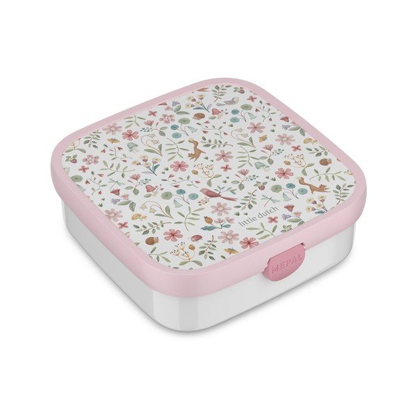 Valge/roosa plastmassist laste suupistekarp Fairy Wonders - Mepal