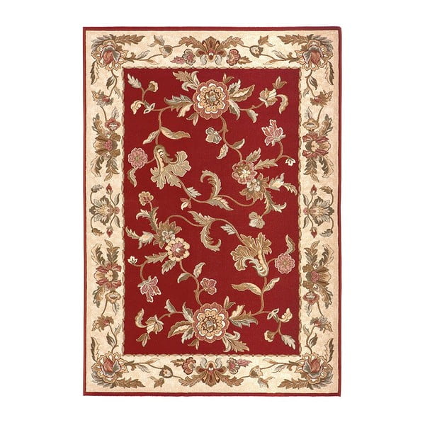 Vlněný koberec Byzan 539 Granate, 140x200 cm