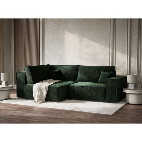 Tumeroheline šenilldiivanvoodi/panipaigaga nurgadiivan (vasak nurk/L-kujuline) Tonga - Maison de Rêve-image-4