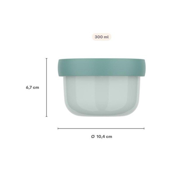 Beež plastmassist laste suupistekarp Sunshine & Rainbow - Mepal-image-4