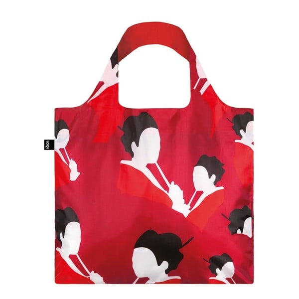 Skládací nákupní taška s kapsičkou LOQI Geisha