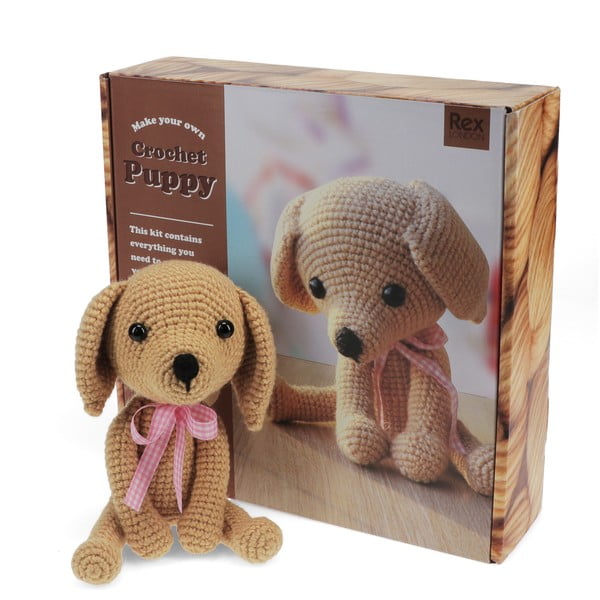 Loominguline komplekt DIY Crochet Puppy - Rex London