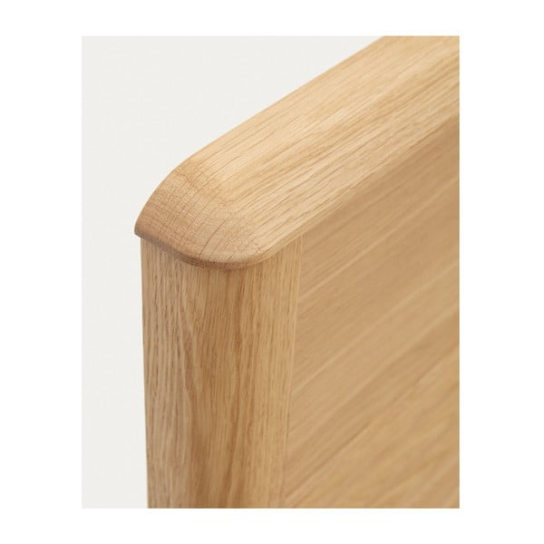 Tammepuidust üheinimesevoodi koos voodipõhjaga 90x200 cm Lenon - Kave Home-image-3