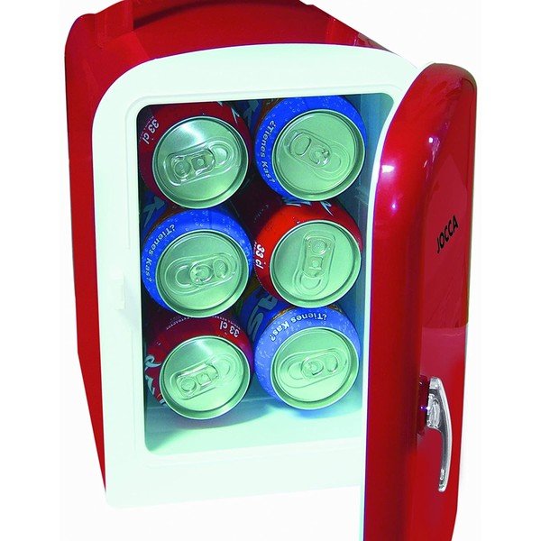 Punane kaasaskantav minikülmik, 4 l - JOCCA-image-2