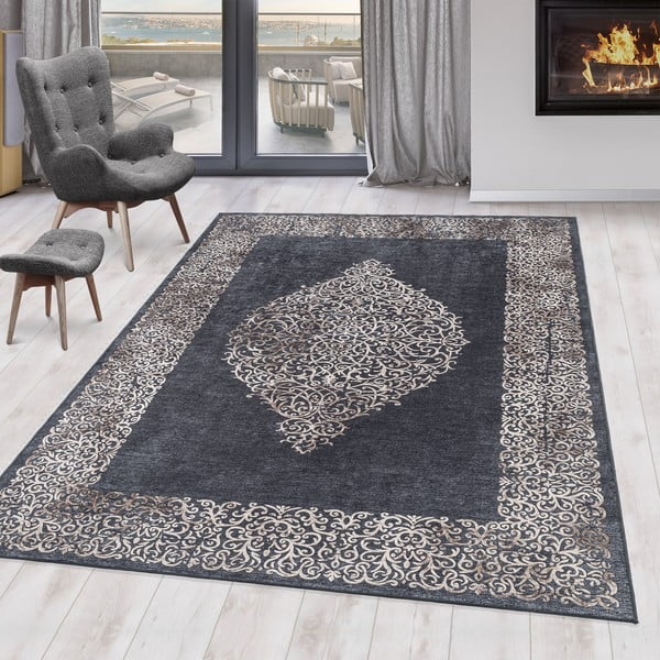 Antratsiitne pestav koridorivaip 80x250 cm Fiesta - Ayyildiz Carpets-image-1