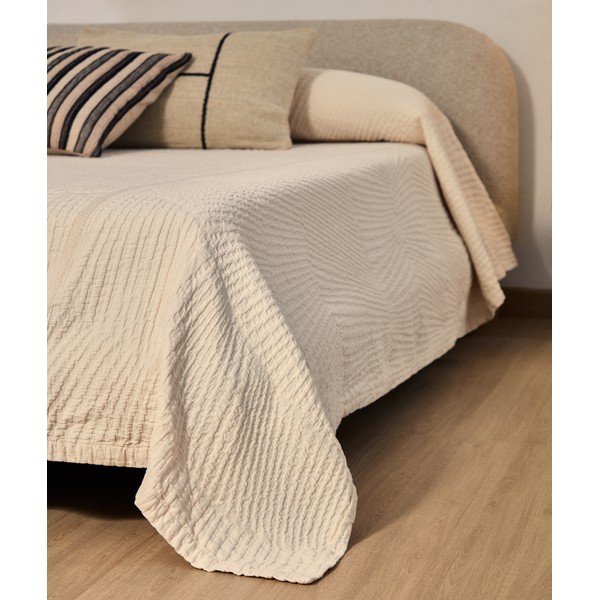Kreemikas voodikate 240x260 cm Raylo - Kave Home-image-3