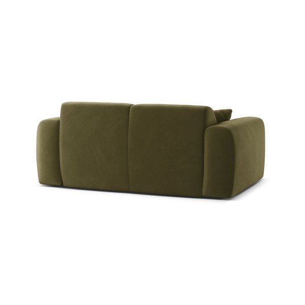 Khaki sametdiivan 170 cm Molino - Micadoni-image-3
