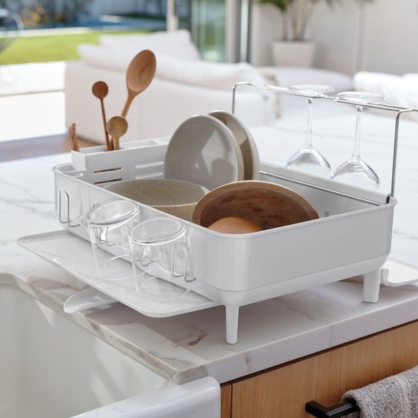 Valge terasest tilkumisalus - simplehuman-image-1