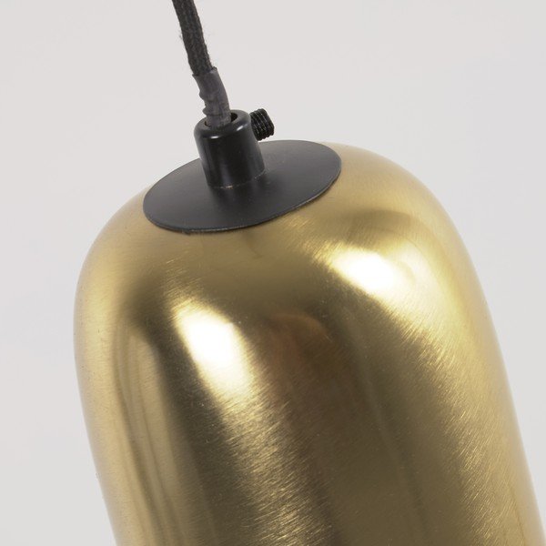 Musta-kuldse metallvarjundiga laevalgusti ø 10,5 cm Eulogia - Kave Home-image-2