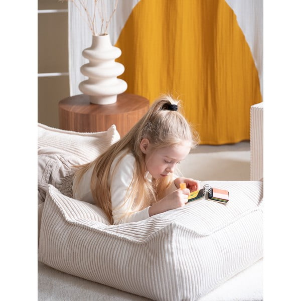 Kreem velvetist laste kott-tool Square - Wigiwama-image-1