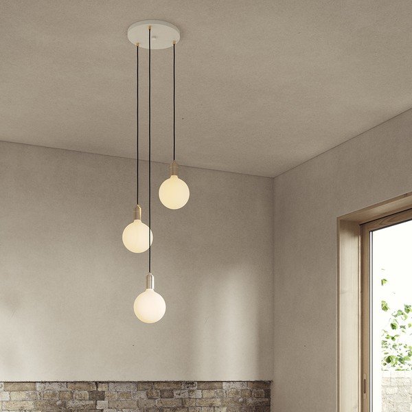 Pronksivärvi timmitav rippvalgusti ø 25 cm Triple Pendant - tala-image-1