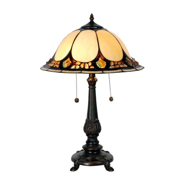 Tiffany stolní lampa Complete, 41 cm
