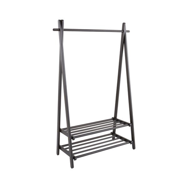Mustast männipuidust riidepuuriiul 100x150x41 cm Cole - Jotex-image-2