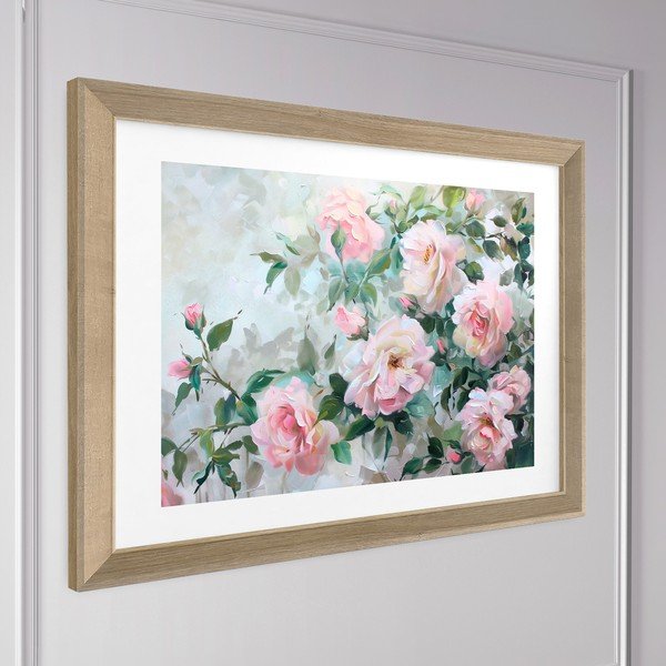 Trükitud pilt raamiga 75x56 cm Blooming Roses - Styler-image-3