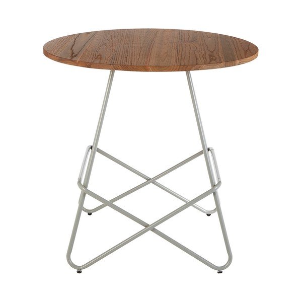 Ümmargune söögilaud jalakaspuust, läbimõõduga 80 cm District - Premier Housewares-image-4