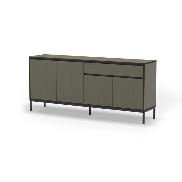 Tumeroheline madal kummut 180x80 cm Lorenza - Marckeric-image-2