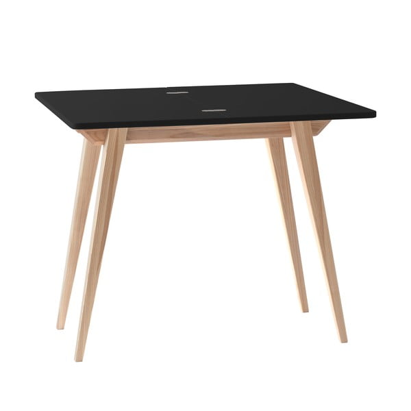 Naturaalne konsoollaud musta plaadiga 45x90 cm Envelope - Ragaba-image-3